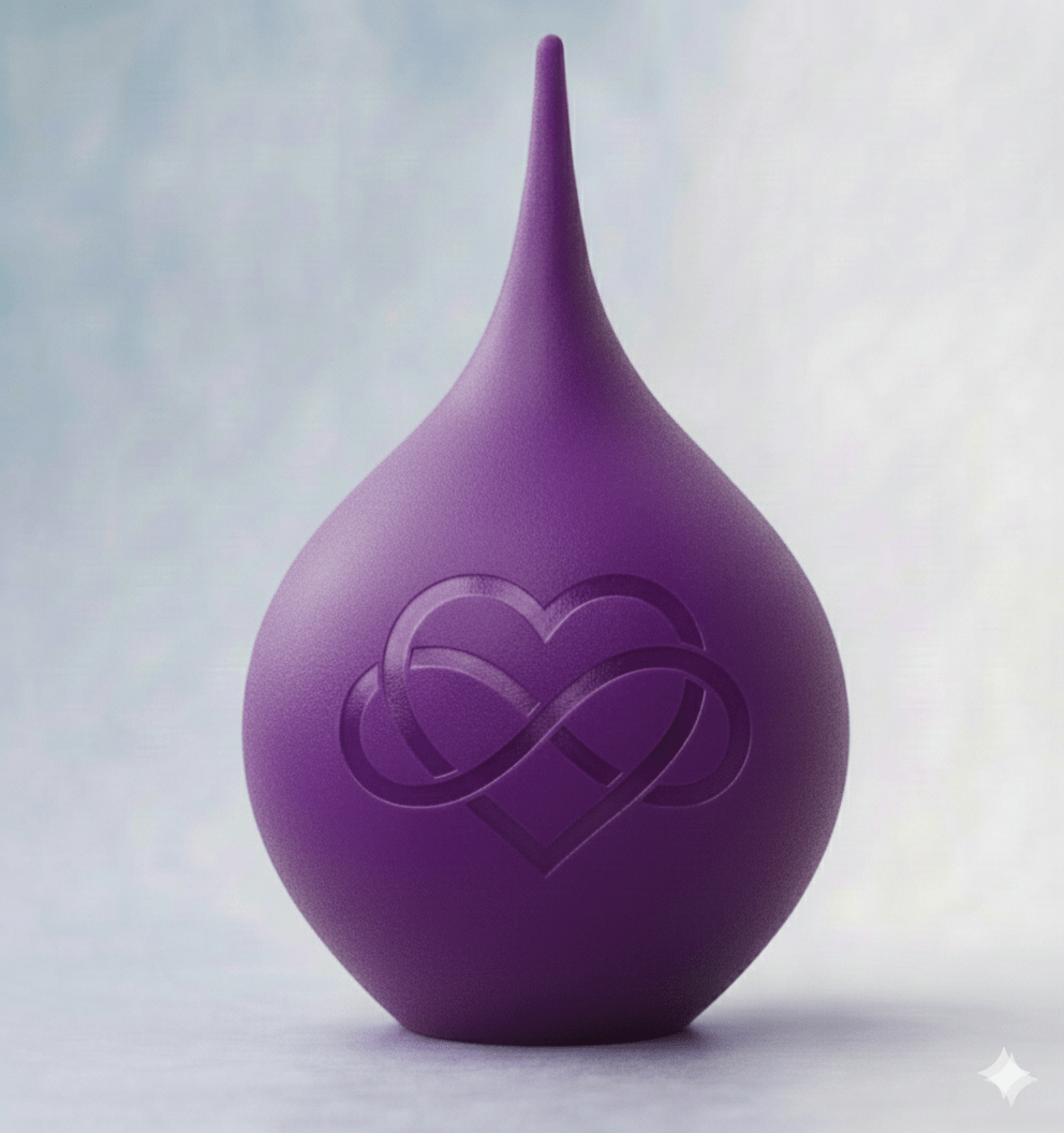 INFINITY - Frosted druppel medium 280ml - Memoriva