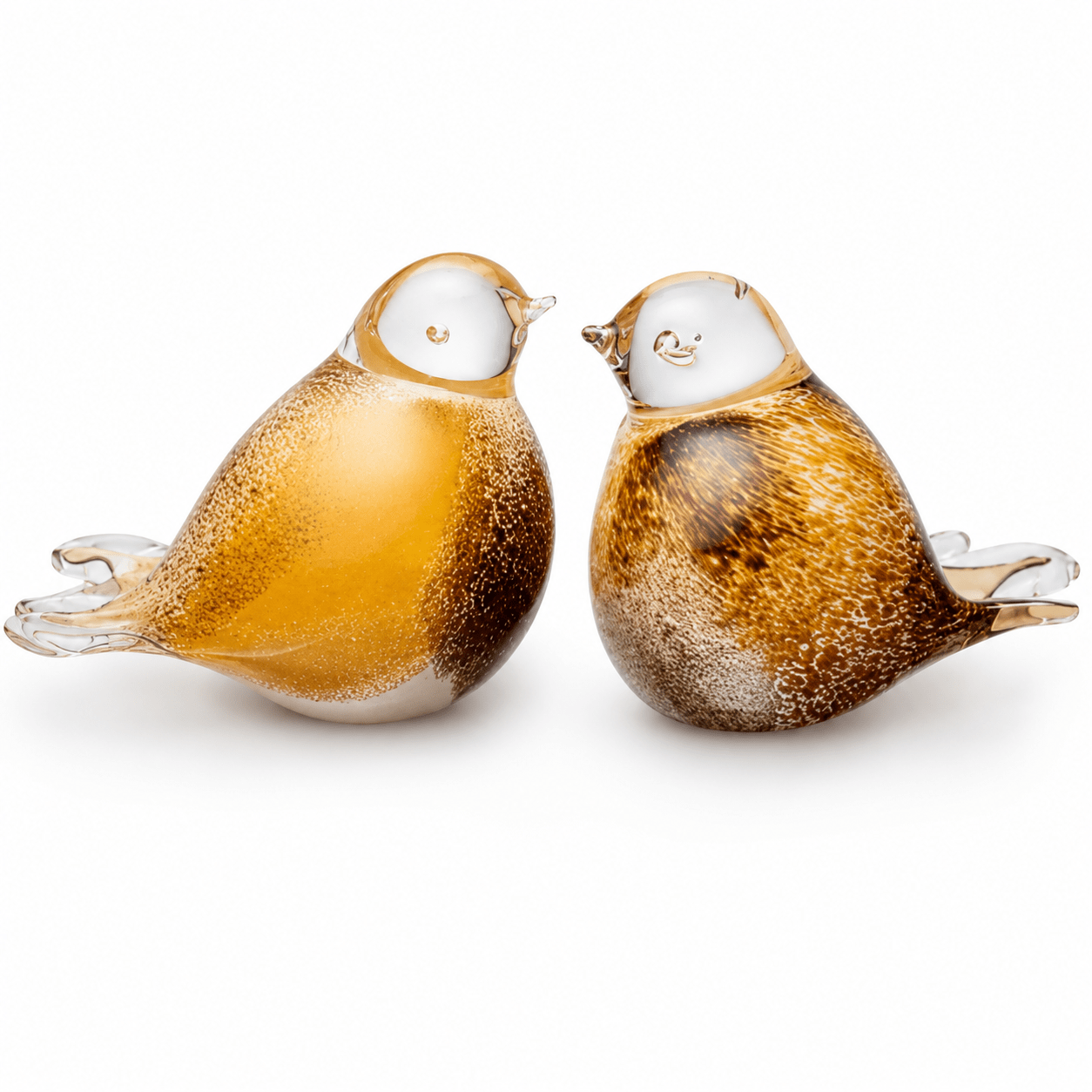 BIRD BROWN - YELLOW - WHITE - Kristalglas 30ml - Memoriva